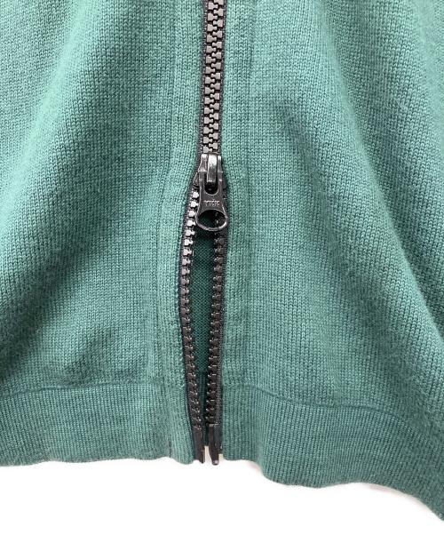 STONE ISLAND（ストーンアイランド）STONE ISLAND (ストーンアイランド) フードジップアップカーディガン グリーン サイズ:Lの古着・服飾アイテム
