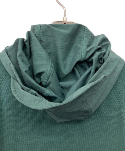 STONE ISLAND（ストーンアイランド）STONE ISLAND (ストーンアイランド) フードジップアップカーディガン グリーン サイズ:Lの古着・服飾アイテム