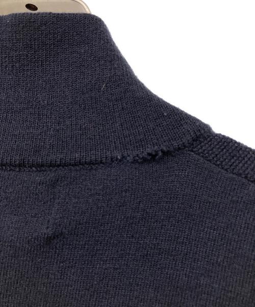 STONE ISLAND（ストーンアイランド）STONE ISLAND (ストーンアイランド) Stellina Knit Zip Cardigan ネイビー サイズ:Lの古着・服飾アイテム