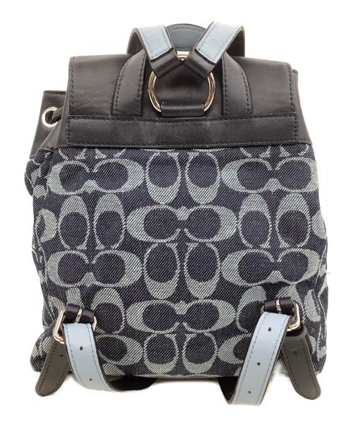 COACH（コーチ）COACH (コーチ) ビリー バッグパック デニム ネイビーの古着・服飾アイテム