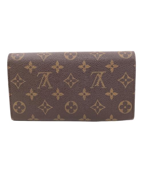 LOUIS VUITTON（ルイ ヴィトン）LOUIS VUITTON (ルイ ヴィトン) ポシェット・ポルトモネ クレディ ブラウンの古着・服飾アイテム