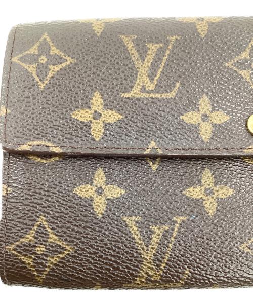 LOUIS VUITTON（ルイ ヴィトン）LOUIS VUITTON (ルイ ヴィトン) ポシェット・ポルトモネ クレディ ブラウンの古着・服飾アイテム