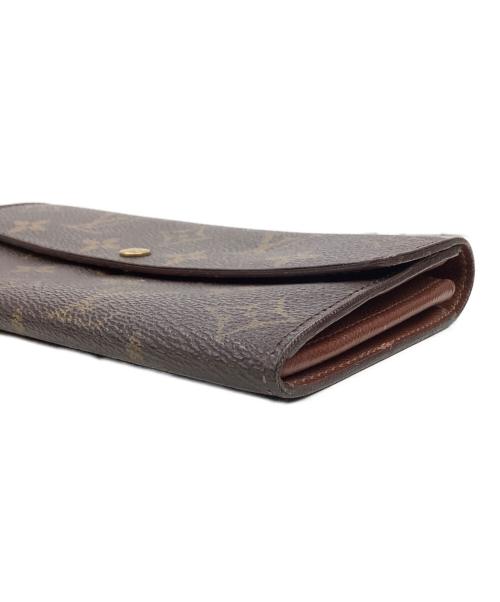 LOUIS VUITTON（ルイ ヴィトン）LOUIS VUITTON (ルイ ヴィトン) ポシェット・ポルトモネ クレディ ブラウンの古着・服飾アイテム
