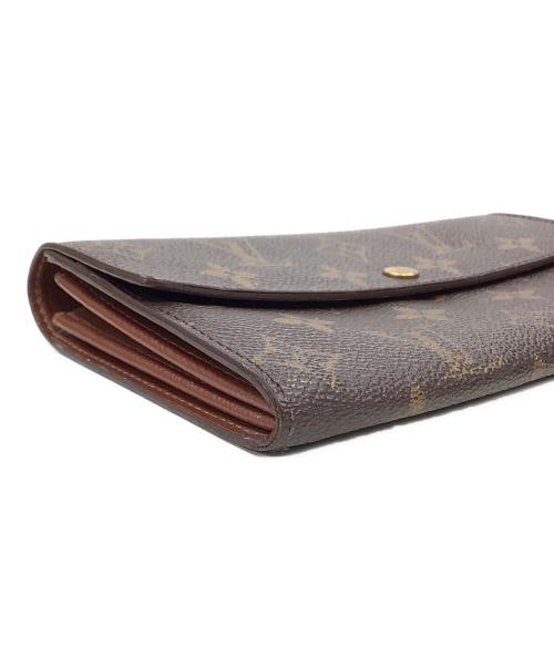 LOUIS VUITTON（ルイ ヴィトン）LOUIS VUITTON (ルイ ヴィトン) ポシェット・ポルトモネ クレディ ブラウンの古着・服飾アイテム