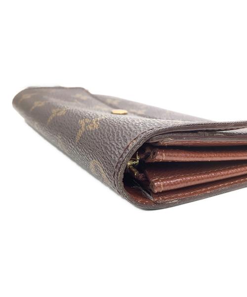 LOUIS VUITTON（ルイ ヴィトン）LOUIS VUITTON (ルイ ヴィトン) ポシェット・ポルトモネ クレディ ブラウンの古着・服飾アイテム