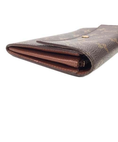 LOUIS VUITTON（ルイ ヴィトン）LOUIS VUITTON (ルイ ヴィトン) ポシェット・ポルトモネ クレディ ブラウンの古着・服飾アイテム
