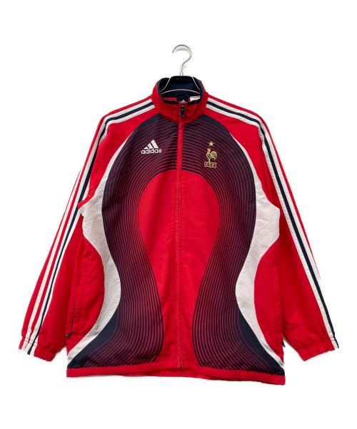 adidas（アディダス）adidas (アディダス) 00's トラックジャケット レッド サイズ:170㎝の古着・服飾アイテム