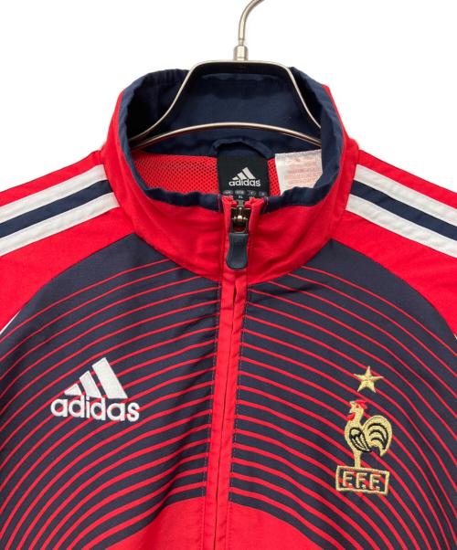 adidas（アディダス）adidas (アディダス) 00's トラックジャケット レッド サイズ:170㎝の古着・服飾アイテム