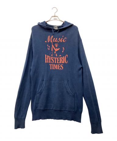 【クリーニング済み】ヒステリックグラマーニットパーカー 中古・古着通販】Hysteric Glamour (ヒステリックグラマー) ニット