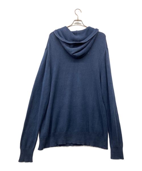 Hysteric Glamour（ヒステリックグラマー）Hysteric Glamour (ヒステリックグラマー) ニットパーカー ネイビー サイズ:Lの古着・服飾アイテム