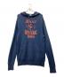 Hysteric Glamour（ヒステリックグラマー）の古着「ニットパーカー」｜ネイビー