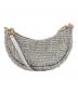 Kate Spade（ケイトスペード）の古着「Smile Tweed Small Crossbody」｜シルバー