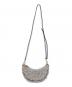 Kate Spade (ケイトスペード) Smile Tweed Small Crossbody シルバー：12000円