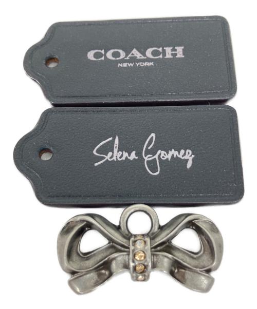 COACH（コーチ）COACH (コーチ) selena gomez (セレーナ・ゴメス) SELENA BELT BAG WITH BUNNY ブラックの古着・服飾アイテム