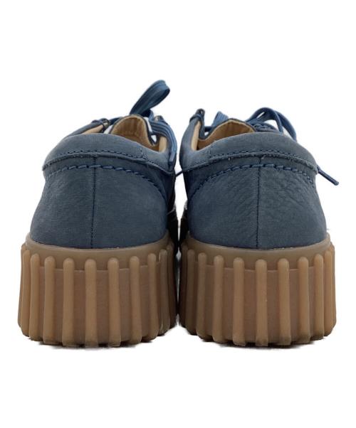 CLARKS（クラークス）CLARKS (クラークス) Torhill Bee BLUE NUBUCK サイズ:UK3　1/2の古着・服飾アイテム