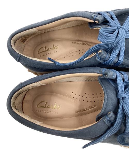CLARKS（クラークス）CLARKS (クラークス) Torhill Bee BLUE NUBUCK サイズ:UK3　1/2の古着・服飾アイテム
