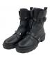 VALENTINO GARAVANI（ヴァレンティノ・ガラヴァーニ）の古着「Roman Stud combat boot」｜ブラック