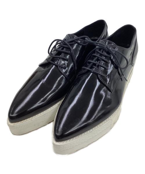 Pippichic（ピッピシック）Pippichic (ピッピシック) SHARC SOLE LACE UP ブラック サイズ:37 1/2の古着・服飾アイテム