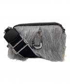 MARC JACOBSマークジェイコブス）の古着「THE LUREX CREATURE SNAPSHOT」｜シルバー×ブラック