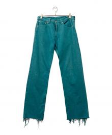 LEVI'S（リーバイス）の古着「90’s米国製501デニムパンツ」｜ターコイズ