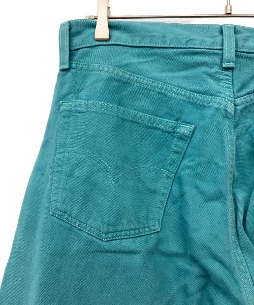 LEVI'S（リーバイス）LEVI'S (リーバイス) 90’s米国製501デニムパンツ ターコイズ サイズ:81cm(W32)の古着・服飾アイテム