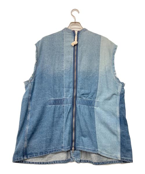 etsinta（エシンタ）etsinta (エシンタ) デニムベスト インディゴ サイズ:ONE 未使用品の古着・服飾アイテム