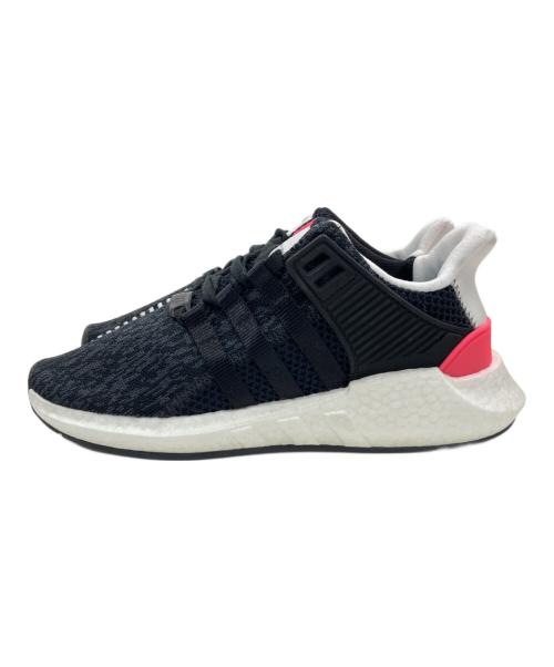 adidas（アディダス）adidas (アディダス) EQT SUPPORT 93/17 CBLACK/CBLACK/TURBO  サイズ:27cmの古着・服飾アイテム