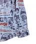 中古・古着 Hysteric Glamour (ヒステリックグラマー) Courtney Love/OPEN24H総柄長袖SH インディゴ サイズ:L 未使用品：16000円