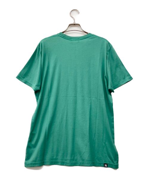 Hysteric Glamour（ヒステリックグラマー）Hysteric Glamour (ヒステリックグラマー) EXOTIC PHOTOS ガール プリント Tシャツ グリーン サイズ:L 未使用品の古着・服飾アイテム