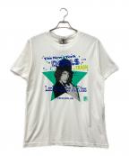 Hysteric Glamour×New York Dollsヒステリックグラマー×ニューヨークドールズ）の古着「NYD/LOOKING FOR A KISS pt T-SH」｜ホワイト