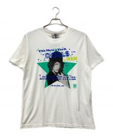 Hysteric Glamour×New York Dolls（ヒステリックグラマー×ニューヨークドールズ）の古着「NYD/LOOKING FOR A KISS pt T-SH」｜ホワイト