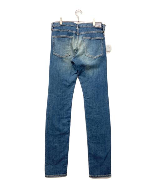 Hysteric Glamour（ヒステリックグラマー）Hysteric Glamour (ヒステリックグラマー) KPR加工 ISKOデニム リメイクスリムパンツ インディゴ サイズ:78.5cm(W31) 未使用品の古着・服飾アイテム