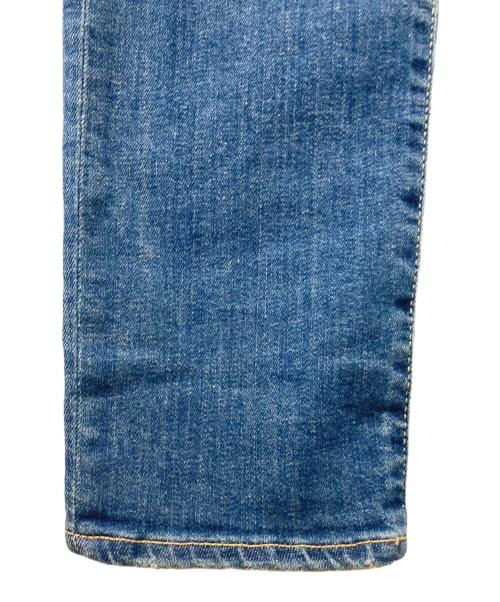 Hysteric Glamour（ヒステリックグラマー）Hysteric Glamour (ヒステリックグラマー) KPR加工 ISKOデニム リメイクスリムパンツ インディゴ サイズ:78.5cm(W31) 未使用品の古着・服飾アイテム