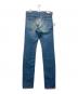 Hysteric Glamour (ヒステリックグラマー) KPR加工 ISKOデニム リメイクスリムパンツ インディゴ サイズ:78.5cm(W31) 未使用品：22000円