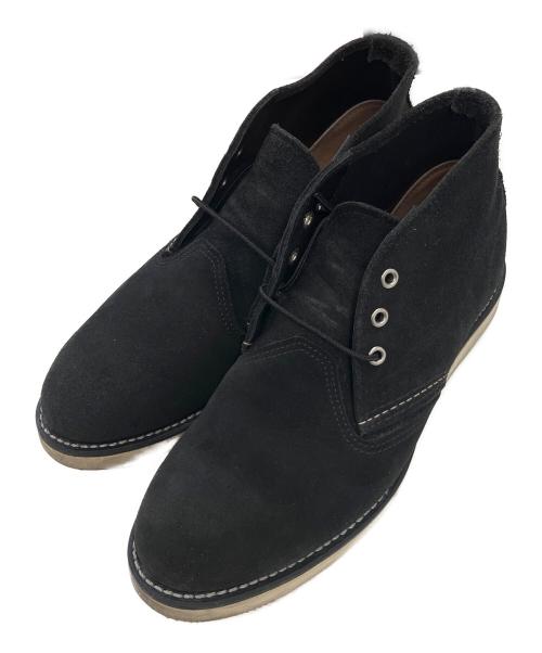 RED WING（レッドウィング）RED WING (レッドウィング) WORK CHUKKA ブラック サイズ:27.5cmの古着・服飾アイテム