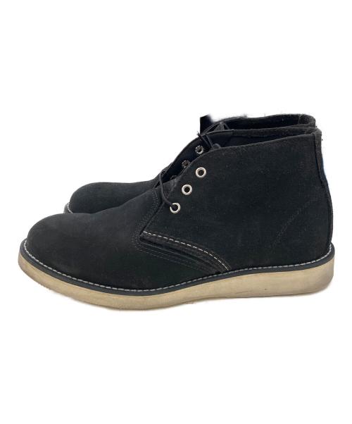 RED WING（レッドウィング）RED WING (レッドウィング) WORK CHUKKA ブラック サイズ:27.5cmの古着・服飾アイテム