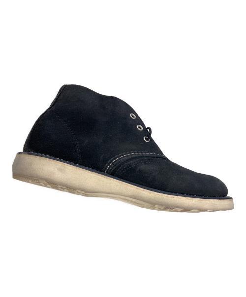 RED WING（レッドウィング）RED WING (レッドウィング) WORK CHUKKA ブラック サイズ:27.5cmの古着・服飾アイテム