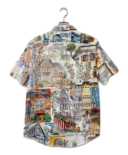 PAUL SMITH（ポールスミス）PAUL SMITH (ポールスミス) ペインテッドハウス ショートスリーブシャツ サイズ:Lの古着・服飾アイテム
