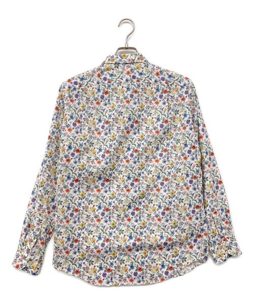 PAUL SMITH（ポールスミス）PAUL SMITH (ポールスミス) LIBERTY フローラルプリントシャツ ホワイト サイズ:Mの古着・服飾アイテム