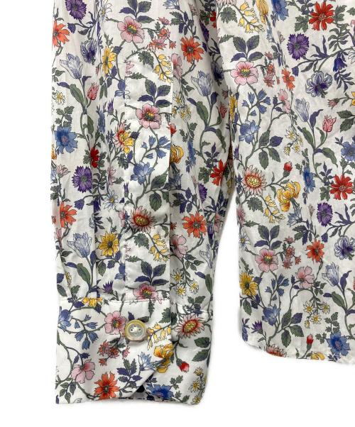 PAUL SMITH（ポールスミス）PAUL SMITH (ポールスミス) LIBERTY フローラルプリントシャツ ホワイト サイズ:Mの古着・服飾アイテム