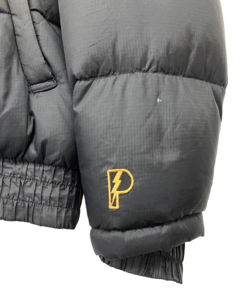 Pro Player（プロ プレイヤー）PRO PLAYER (プロ プレイヤー) NFL PITTSBURGH STEELERS　90’ﾀﾞｳﾝｼﾞｬｹｯﾄ ブラック サイズ:XLの古着・服飾アイテム