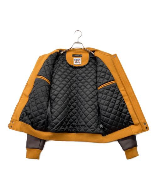 COOPERSTOWN by PRO STANDARD（クーパーズタウン バイ プロスタンダード）COOPERSTOWN by PRO STANDARD (クーパーズタウン バイ プロスタンダード) San Diego Padres　VARSITY JACKET イエロー サイズ:Lの古着・服飾アイテム