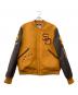 COOPERSTOWN by PRO STANDARD（クーパーズタウン バイ プロスタンダード）の古着「San Diego Padres　VARSITY JACKET」｜イエロー