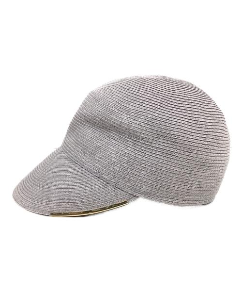 ENTWURFEIN（エントワフェイン）ENTWURFEIN (エントワフェイン) JOSET B.Dキャップ ライトグレーの古着・服飾アイテム