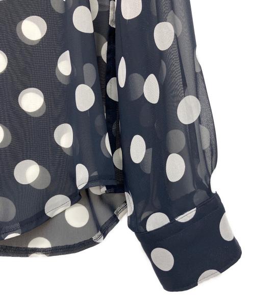 COMME des GARCONS（コムデギャルソン）COMME des GARCONS (コムデギャルソン) 長袖ブラウス ネイビー サイズ:Lの古着・服飾アイテム