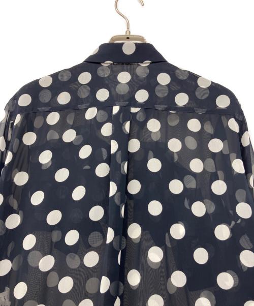 COMME des GARCONS（コムデギャルソン）COMME des GARCONS (コムデギャルソン) 長袖ブラウス ネイビー サイズ:Lの古着・服飾アイテム