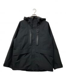 DESCENTE（デサント）の古着「GORE-TEXシェルジャケット」｜ブラック