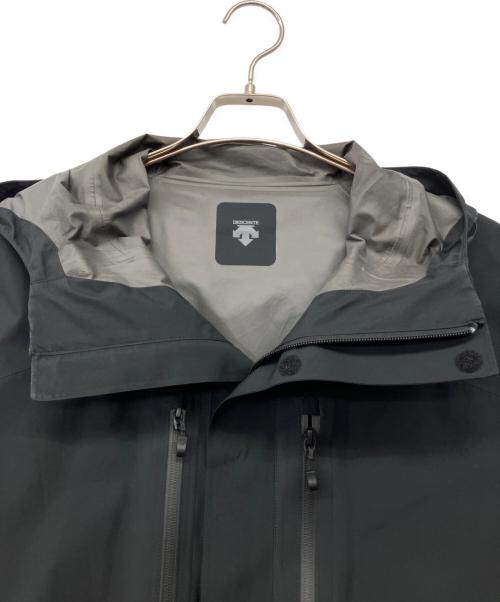 DESCENTE（デサント）DESCENTE (デサント) GORE-TEXシェルジャケット ブラックの古着・服飾アイテム