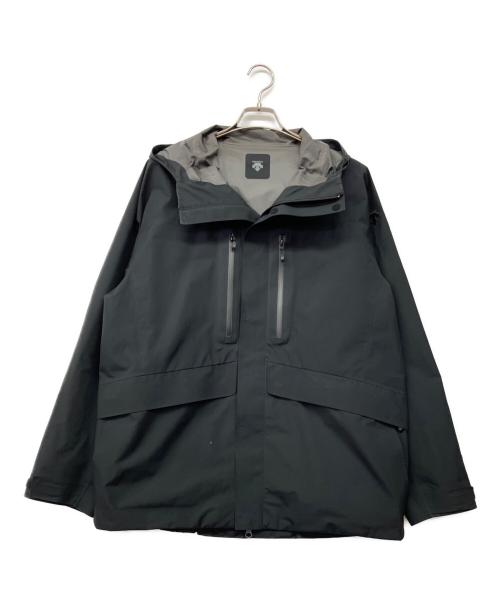 DESCENTE（デサント）DESCENTE (デサント) GORE-TEXシェルジャケット ブラックの古着・服飾アイテム