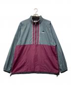 adidasアディダス）の古着「ハーフジップジャケット」｜グレー